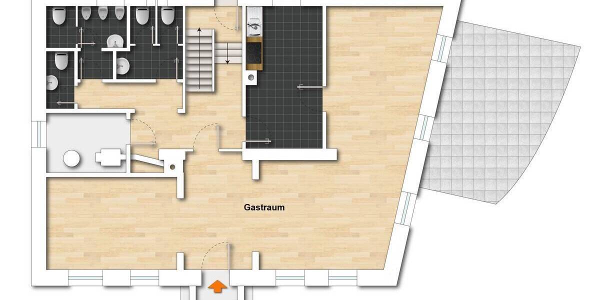 Gewerbeobjekt Babenhausen - 1 Zimmer, 595.000&euro; | Angebot:25698719