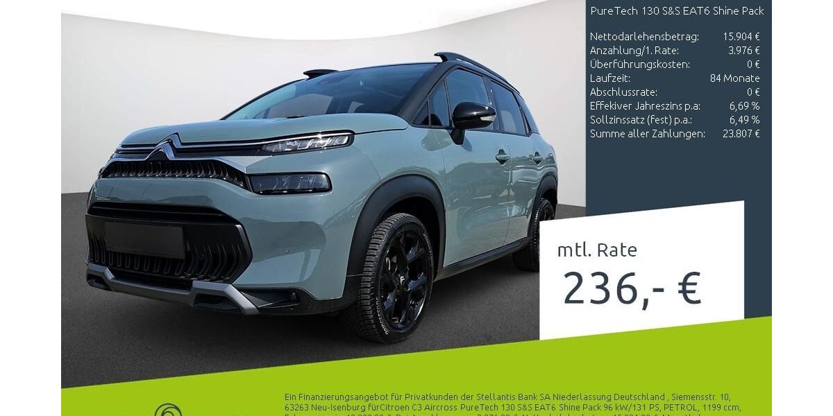 Citroen C3 Aircross 15.401 km 19.880 &euro; Dülmen 48249