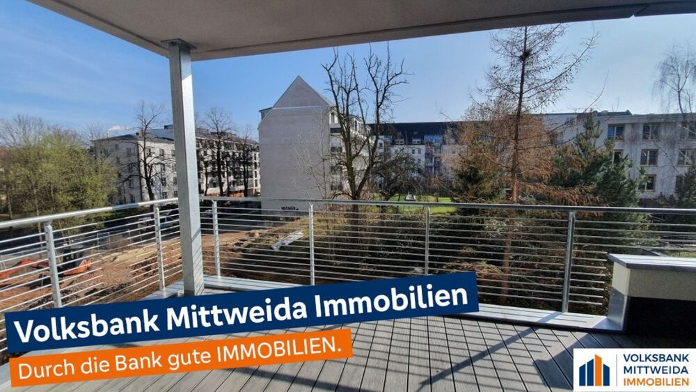Schöne 3-Zimmer-Wohnung mit Balkon im 1.OG -Neubau-Tiefgarage Fahrstuhl- - Etagenwohnung Chemnitz Kaßberg | Angebot:26620602