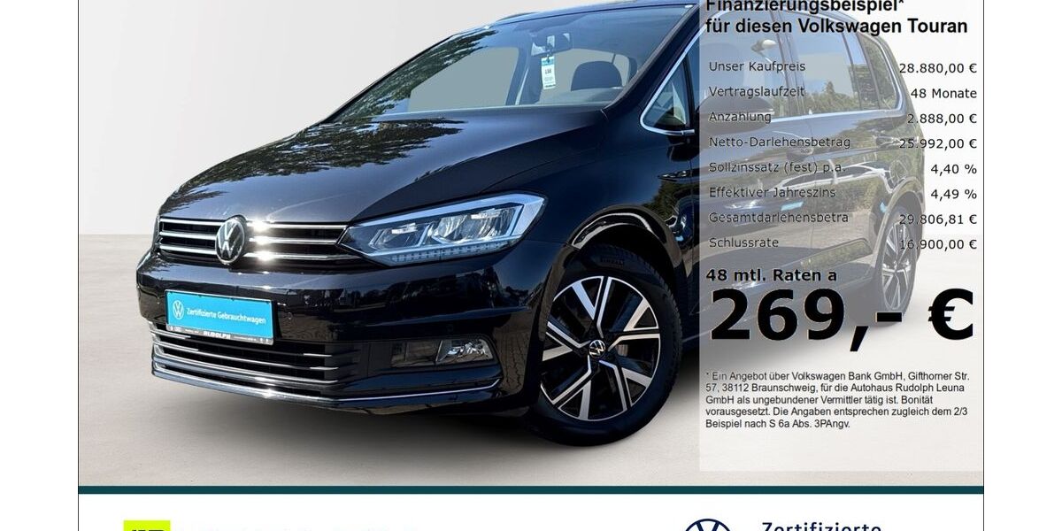 VW Touran 45.800 km 28.270 € Leuna 06237