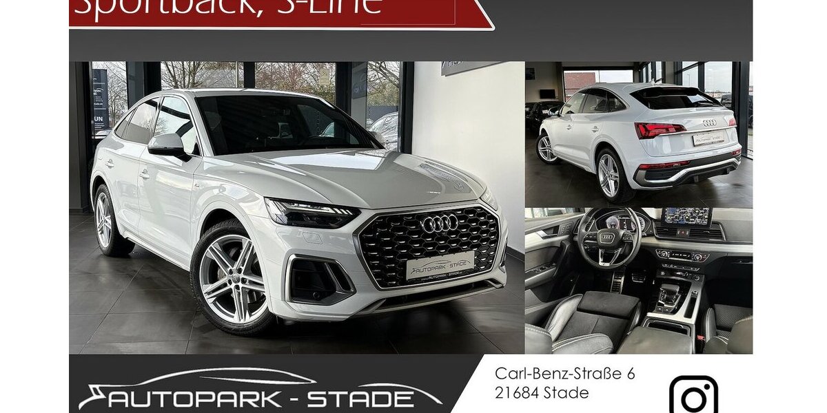 Audi Q5 35 TDI S line Sportback Matrix LED Virtual 165.000 km 29.499 &euro; Stade 21682