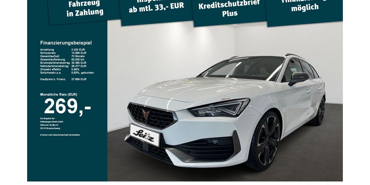 Cupra Leon 59.235 km 27.699 &euro; Kaufbeuren 87600