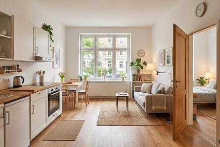 Wohnen auf Zeit Hamburg Uhlenhorst - 3 Zimmer, 8 m&sup2;, 720&euro; | Angebot:26664278