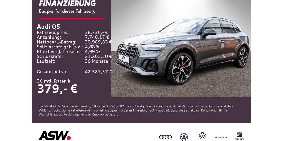 Audi Q5 113.300 km 37.860 &euro; Weinsberg 74189