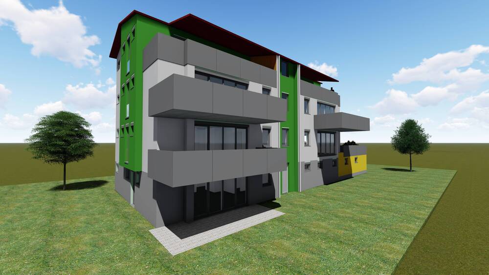 Etagenwohnung Dornhan Niederdorla - 3 Zimmer, 93 m&sup2;, 394.500&euro; | Angebot:26723518