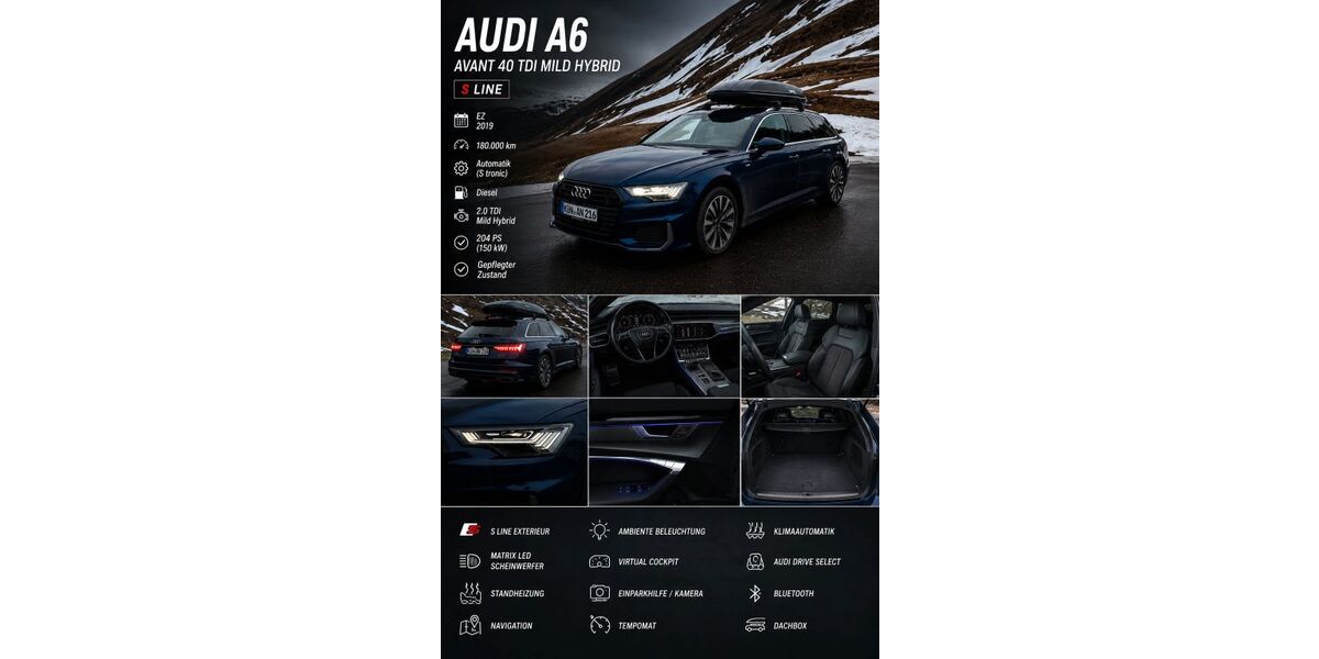Audi A6 185.000 km 20.000 &euro; Krautheim 74238
