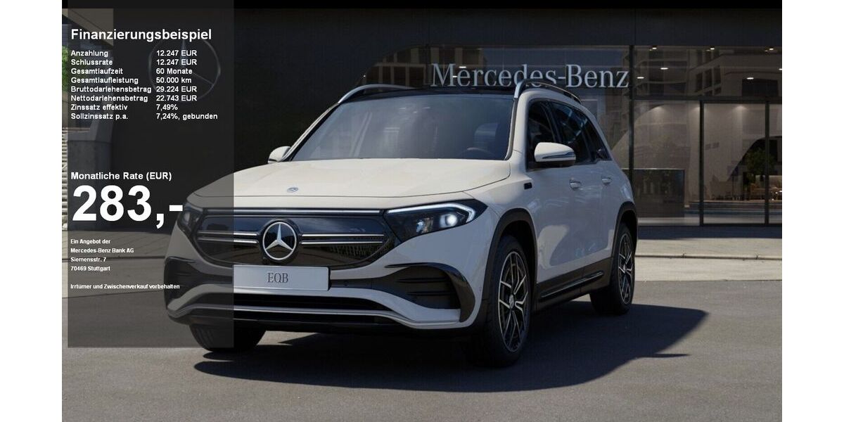 Mercedes-Benz EQB 76.786 km 34.490 &euro; Lübeck 23556
