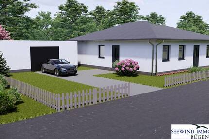 NEUBAU - Hochwertiger Bungalow mit Garage in ausgezeichneter Lage von Lauterbach auf der Insel Rügen 3 zimmer