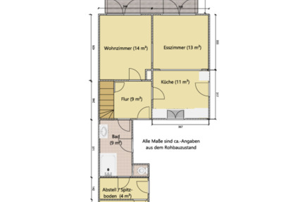 Erstbezug nach Sanierung - gepflegte DHH in Kappeln 4 zimmer