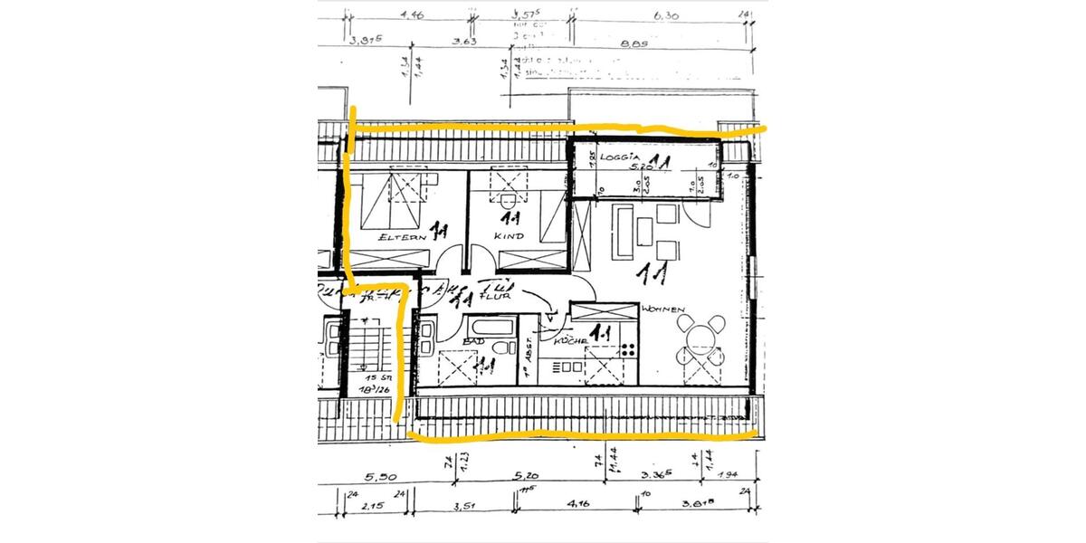 Dachgeschoßwohnung Fuldabrück - 3 Zimmer, 79 m&sup2;, 185.000&euro; | Angebot:27112179