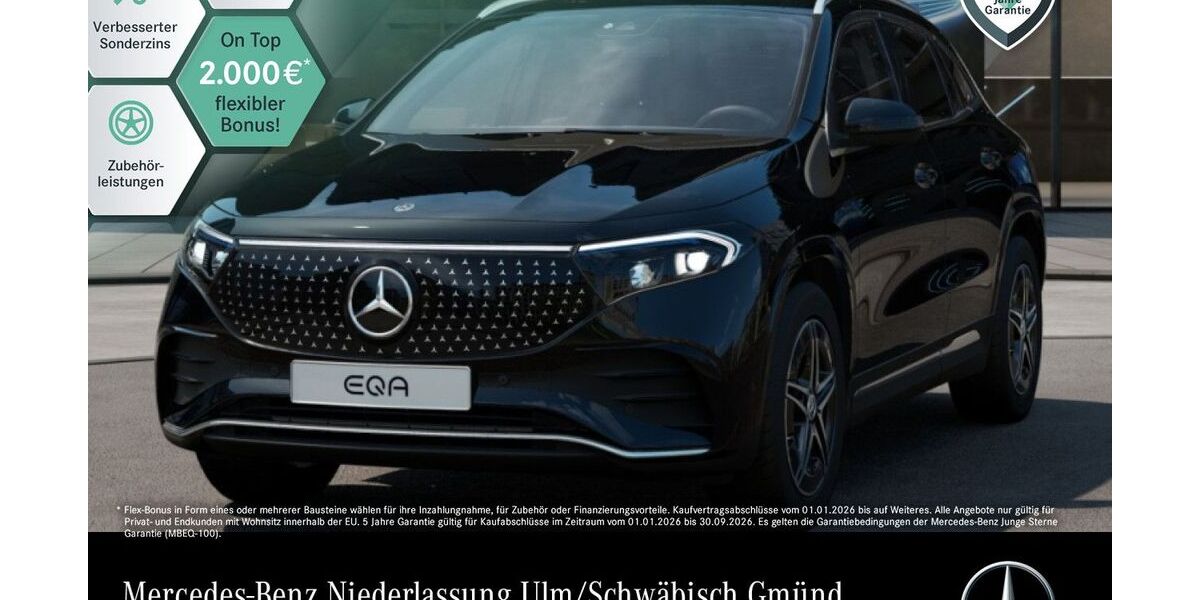 Mercedes-Benz EQA 13.779 km 36.490 &euro; Schwäbisch Gmünd 73529