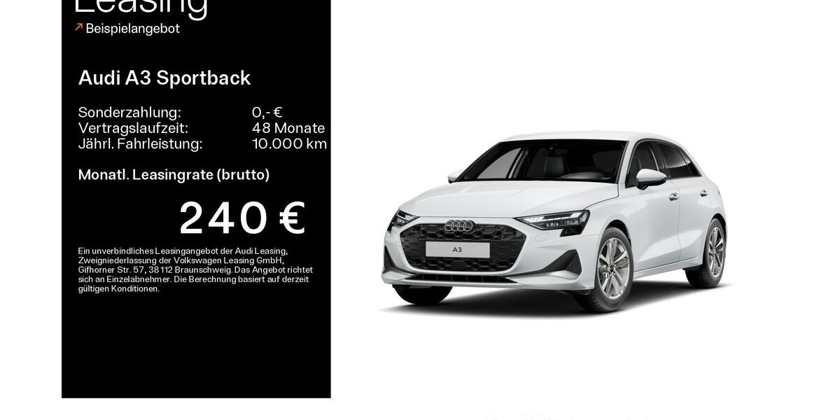 Audi A3 20.200 km 29.349 &euro; Linsengericht 63589