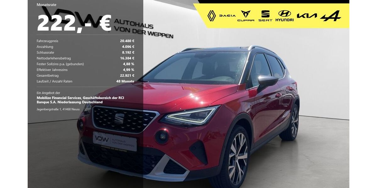 Seat Arona 8.240 km 20.480 &euro; Oberschopfheim 77948