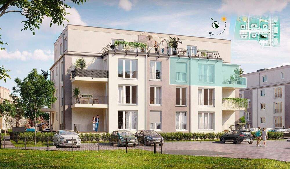 Etagenwohnung Zossen Finkenherd - 2 Zimmer, 53 m&sup2;, 239.900&euro; | Angebot:25938921