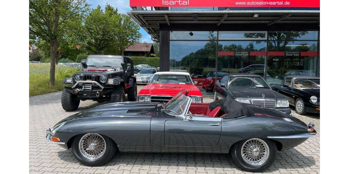 Jaguar E-Type 9.000 km 149.500 &euro; BAIERBRUNN bei München 82065
