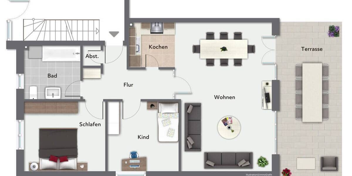 Etagenwohnung Kaltenkirchen - 3 Zimmer, 79 m&sup2;, 289.000&euro; | Angebot:26205684