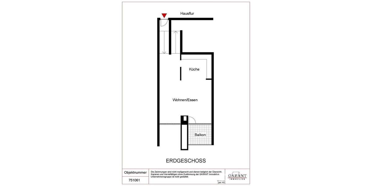 Etagenwohnung Bickenbach - 3 Zimmer, 86 m&sup2;, 240.000&euro; | Angebot:25682646