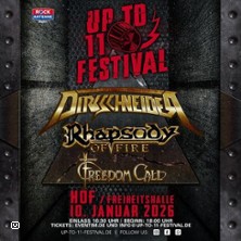 Up to 11-Festival 10.01.2026 Freiheitshalle Hof