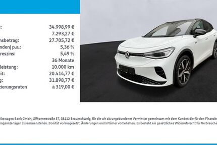 VW ID.4 59.635 km 34.999 &euro; Leinefelde-Worbis/DE 37327