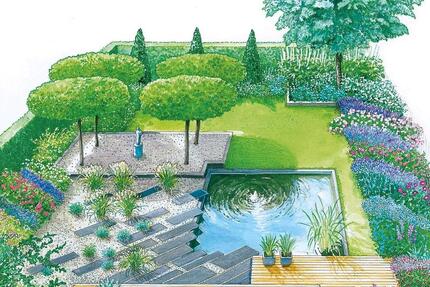 Zu Vermieten schöne Garten Wohnun Lechhausen 2 zimmer