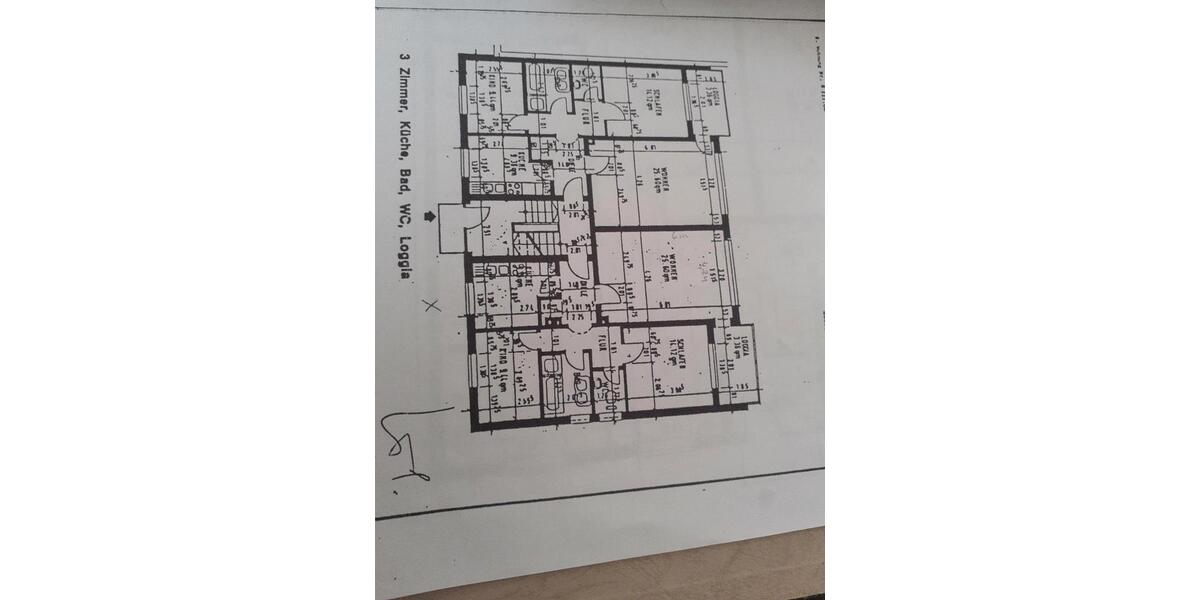 Etagenwohnung Vellmar - 3 Zimmer, 76 m&sup2;, 209.000&euro; | Angebot:26122547