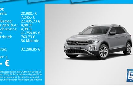 VW T-Roc 2.496 km 28.980 &euro; München 80935