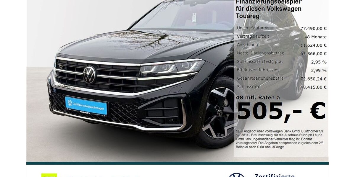 VW Touareg 8.200 km 73.960 &euro; Leuna 06237