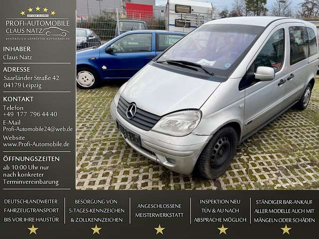 Mercedes-Benz Vaneo 232.000 km 299 € Leipzig 04179