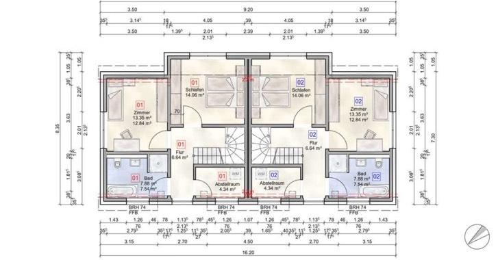 Doppelhaushälfte Burgdorf - 4 Zimmer, 120 m&sup2;, 1.350&euro; | Angebot:26618422