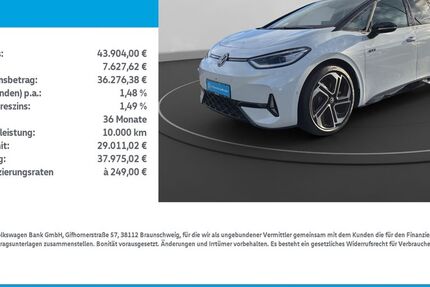 VW ID.3 4.297 km 43.904 € Leinefelde-Worbis/DE 37327