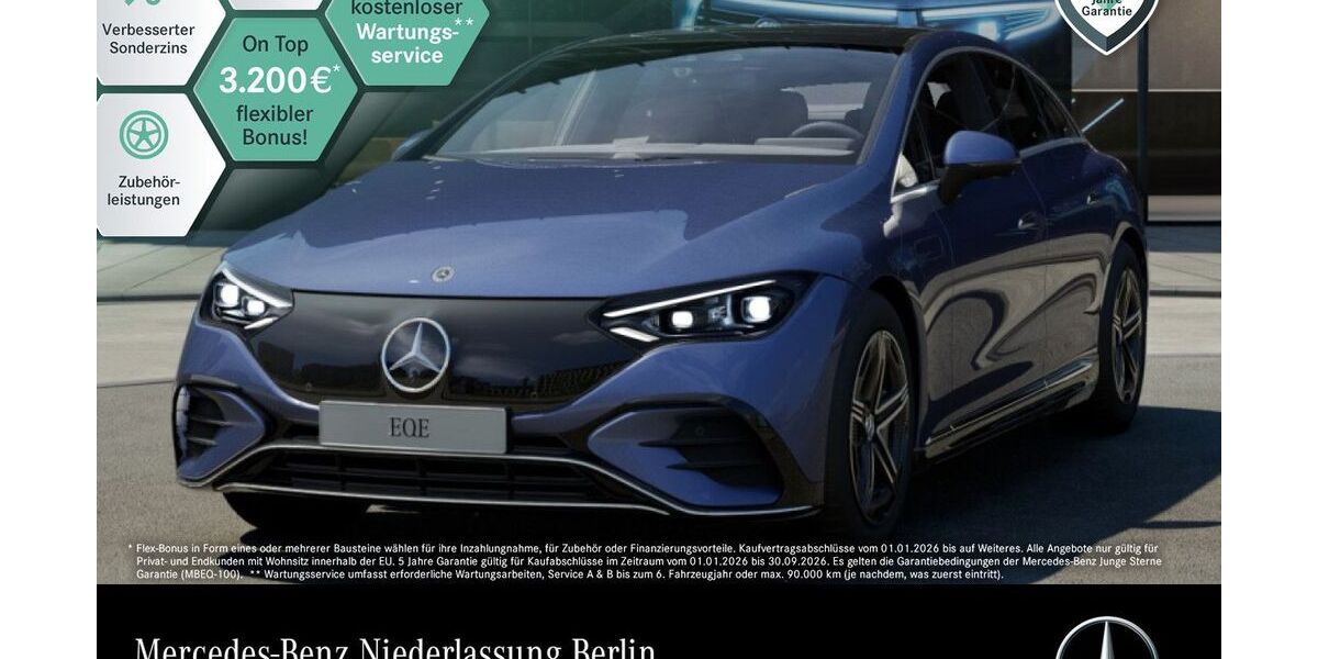 Mercedes-Benz EQE 16.617 km 52.590 &euro; Berlin 13509