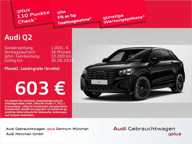 Audi Q2 10.950 km 43.689 &euro; Eching 85386
