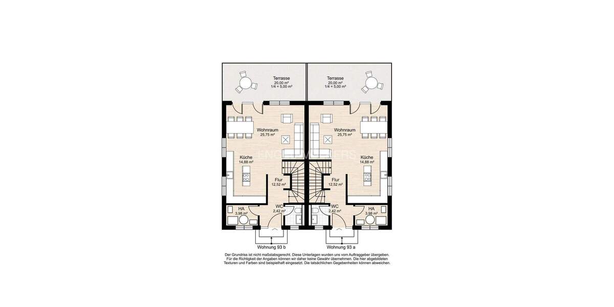 Doppelhaushälfte Großhansdorf - 4 Zimmer, 120 m&sup2;, 760.000&euro; | Angebot:26208424
