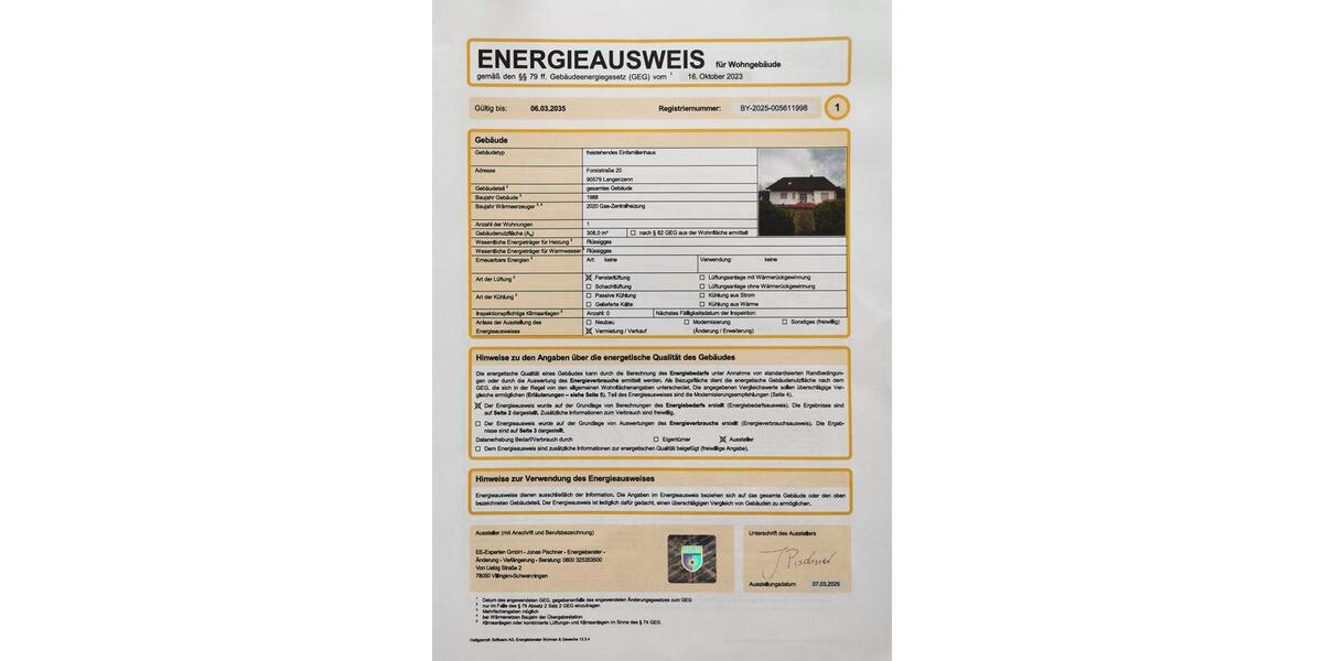 Einfamilienhaus Langenzenn - 7 Zimmer, 184 m&sup2;, 789.000&euro; | Angebot:26148756