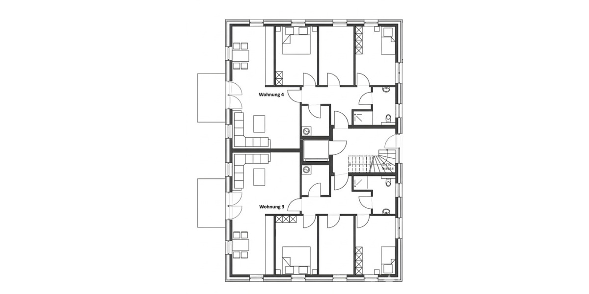 Etagenwohnung Bispingen - 4 Zimmer, 94 m&sup2;, 1.270&euro; | Angebot:25377538
