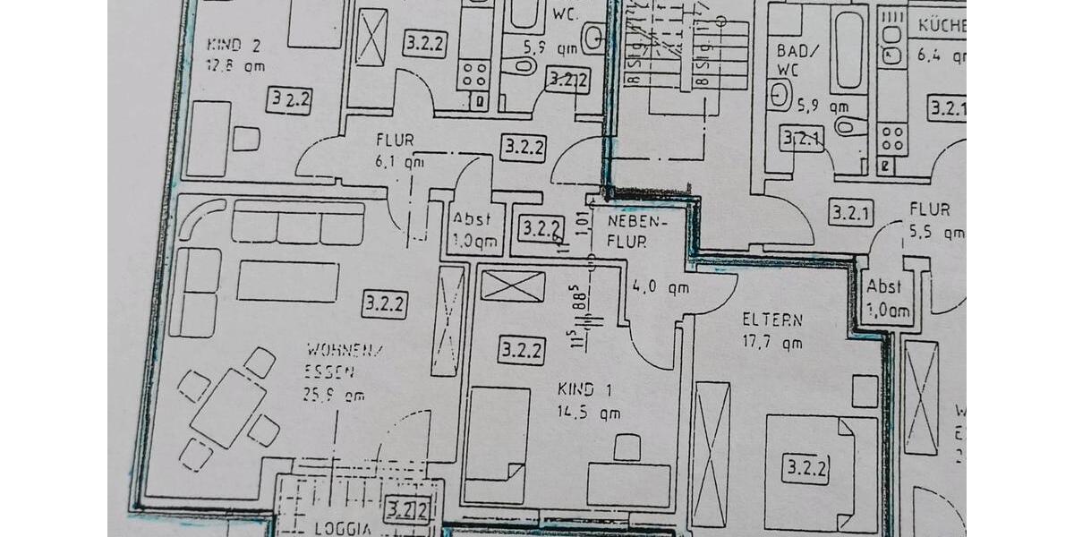 Etagenwohnung Zwickau Auerbach - 4 Zimmer, 98 m&sup2;, 110.000&euro; | Angebot:24486561