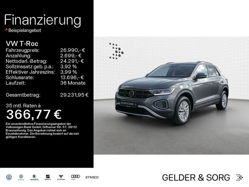 VW T-Roc 25.628 km 26.990 € Haßfurt 97437