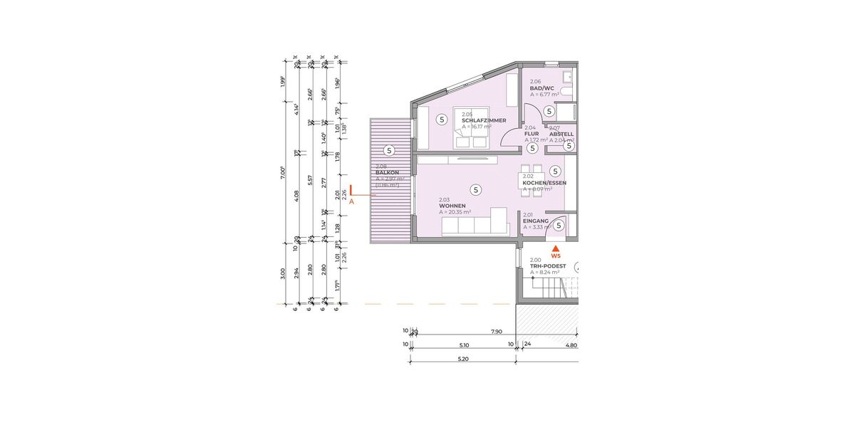 Gemütliche Eigentumswohnung mit Terrasse in Trier- Zewen - Etagenwohnung Trier Feyen-Weismark | Angebot:26719088