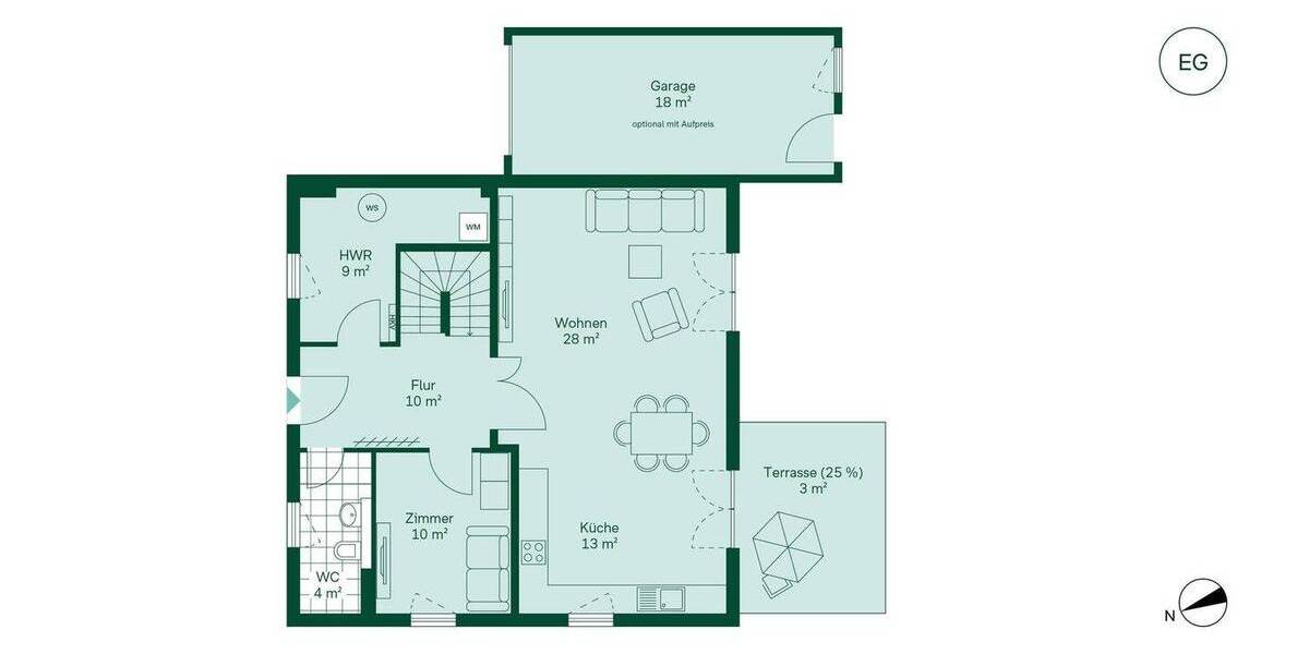 Einfamilienhaus Biesenthal - 5 Zimmer, 141 m&sup2;, 542.990&euro; | Angebot:25731191