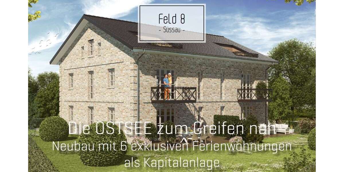 Etagenwohnung Heringsdorf Süssau - 2 Zimmer, 85 m&sup2;, 359.000&euro; | Angebot:17644044