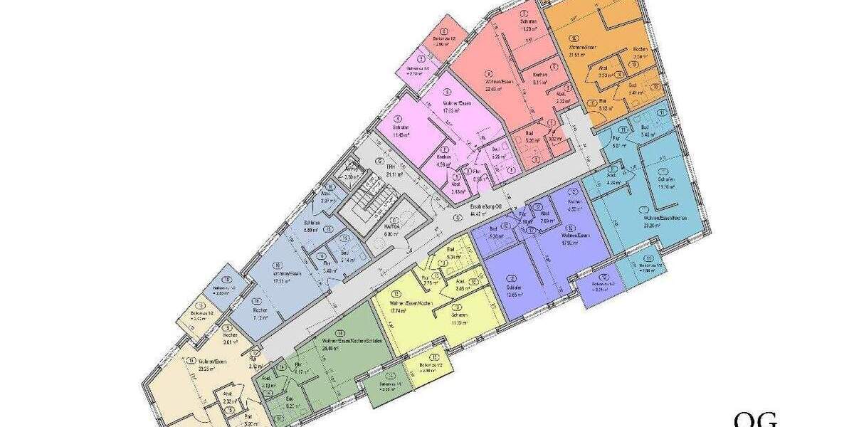 Etagenwohnung Horneburg - 2 Zimmer, 54 m&sup2;, 275.800&euro; | Angebot:24156784