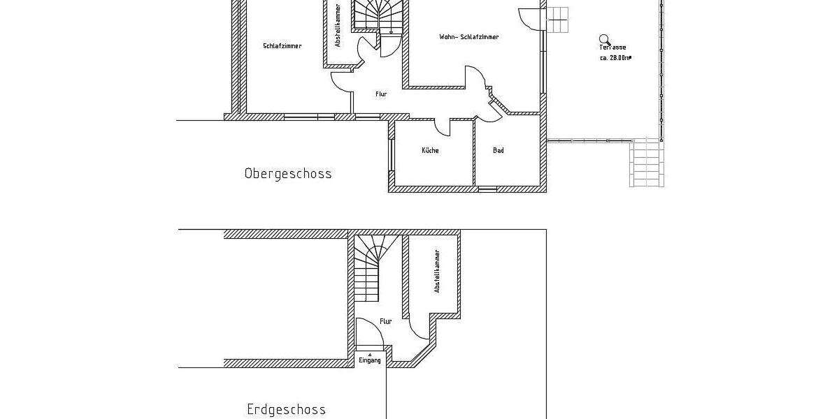 Etagenwohnung Eisenach - 2 Zimmer, 96 m&sup2;, 620&euro; | Angebot:25589593