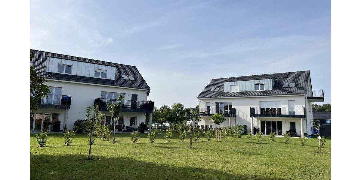 3-Zimmer Erdgeschoss-Wohnung im Effizienzhaus mit eigenem Garten - Neubau 2023 3 zimmer