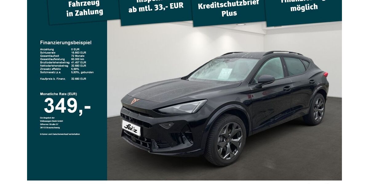 Cupra Formentor 27.600 km 31.240 &euro; Weingarten 88250