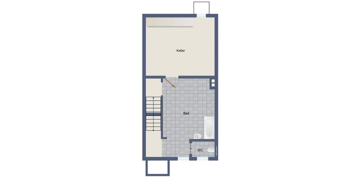Reihenhaus Kiel Elmschenhagen - 3 Zimmer, 71 m&sup2;, 195.000&euro; | Angebot:25305149