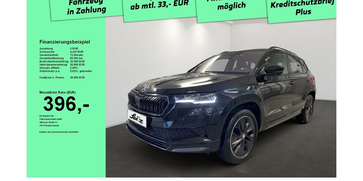 Skoda Karoq 98.490 km 26.899 &euro; Kempten 87439
