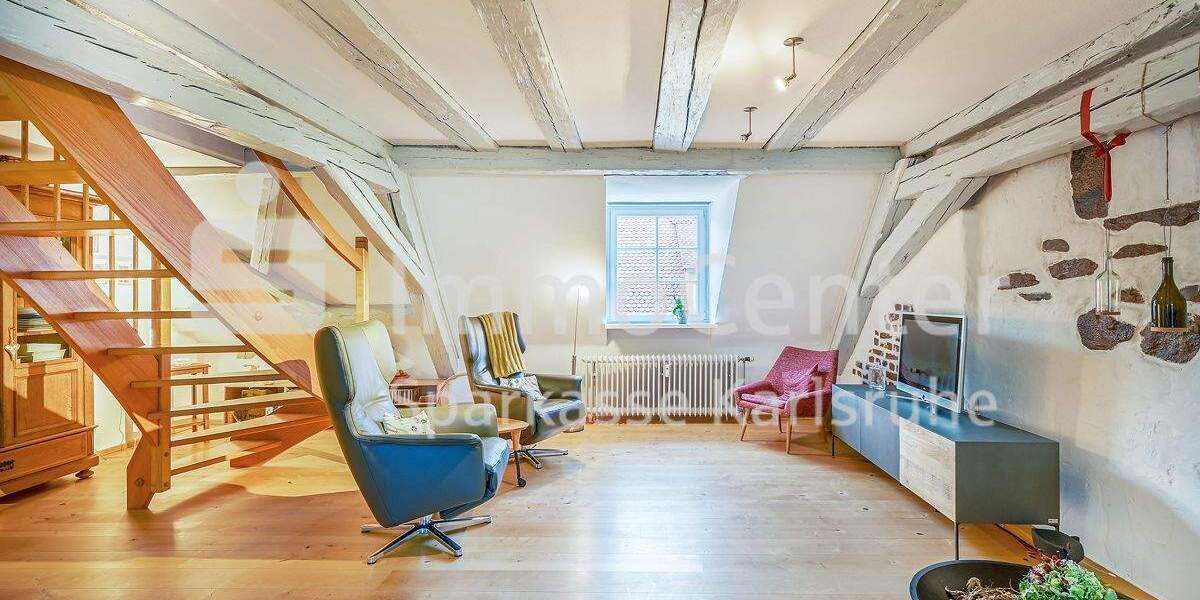 Etagenwohnung Karlsruhe / Durlach Durlach - 4 Zimmer, 92 m&sup2;, 499.000&euro; | Angebot:24757602