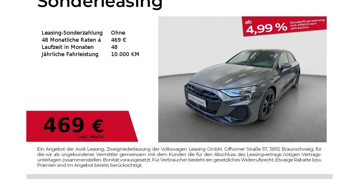 Audi A3 6.500 km 38.980 &euro; Fürth 90763