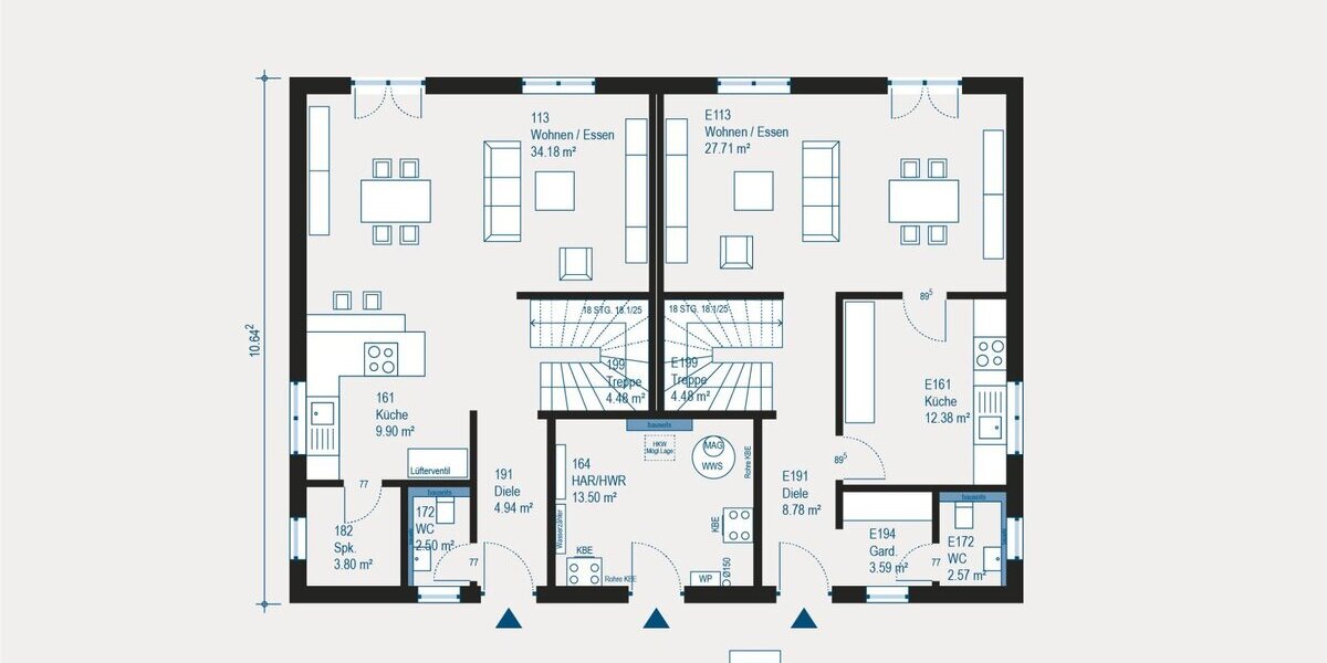 Ihr maßgeschneidertes Doppelhaus in Stuttgart - Komfort und Flexibilität für anspruchsvolle Bauherren - Doppelhaushälfte Stuttgart Sillenbuch | Angebot:27347051