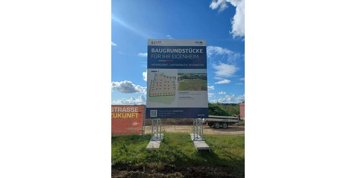 Grundstück Kargow - 125.800&euro; | Angebot:26004923